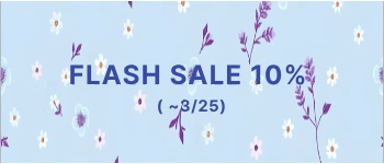 FLASH SALE 10%( ~3/25)